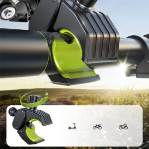 Joyroom JR-ZS598 Anti-vibration Handlebar Phone Holder - juodos spalvos - Image 9