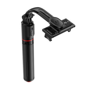 Acefast E42 Selfie Stick with Auto Tripod and Bluetooth Remote Control 1.05m - juodos spalvos - Image 3