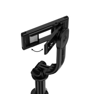 Acefast E42 Selfie Stick with Auto Tripod and Bluetooth Remote Control 1.05m - juodos spalvos - Image 6
