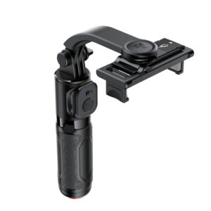 Acefast E42 Selfie Stick with Automatic Tripod and Bluetooth Remote Control 63 cm - juodos spalvos - Image 3
