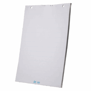 Bloknotas konferencijų stovams College, 600x850mm, 50 lapų, linija - Image 2