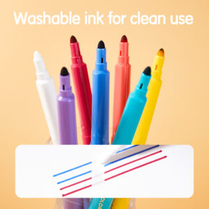 Flomasteriai DELI ColorWow, 7+1 spalvos, ištrinami - Image 2