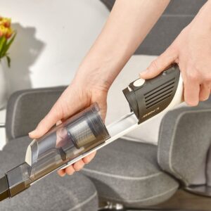 Severin HV 7140 rankinis dulkių siublys Juoda, Balta Bemaišis - Image 3