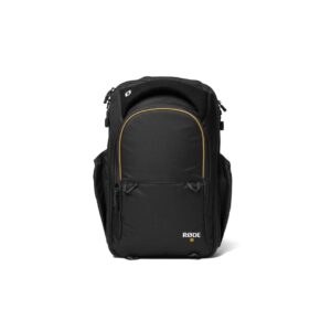 RØDE Backpack kuprinė Turistinė kuprinė Juoda Alkantara, Poliesteris