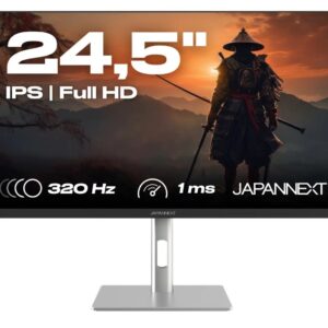 JAPANNEXT JN-IPS245G320F-HSP kompiuterio monitorius 62,2 cm (24.5") 1920 x 1080 pikseliai „Full HD“ LCD Juoda - Image 1