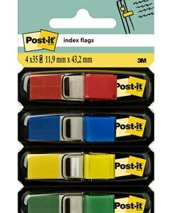 Indeksai Post-it, 43x11,9mm