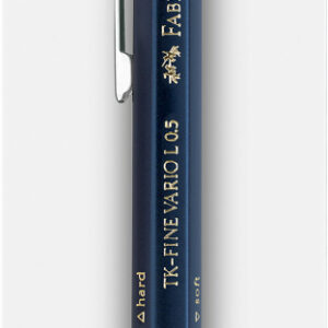 Automatinis pieštukas Faber-Castell TK-FINE VARIO L, 0.5mm, tamsiai mėlynos spalvos - Image 3