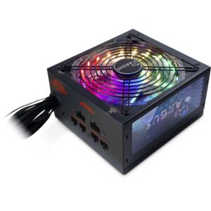 Inter-Tech Argus RGB-750W CM II maitinimo blokas 20+4 pin ATX ATX Juoda
