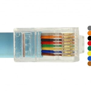 DeLOCK 63914 serijinis kabelis Mėlyna 3 m C tipo USB RJ45 - Image 2