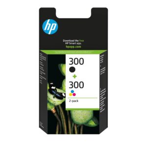 HP 300 2-pack Black/Tri-color Original Ink Cartridges - Image 1