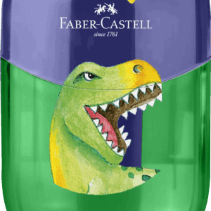 Drožtukas su trintuku Faber-Castell Dino 2-jų skylučių