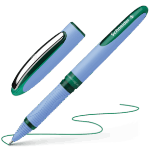 Rašiklis Schneider One Hybrid N, 0.5mm, žalios spalvos