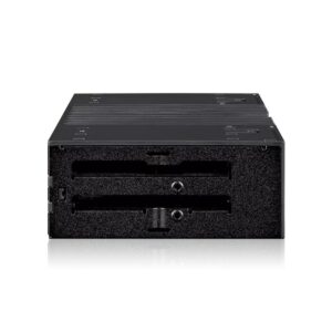 Icy Dock MB024SP-B saugojimo diskų korpusas HDD / SSD aptvaras Juoda 2.5" - Image 3