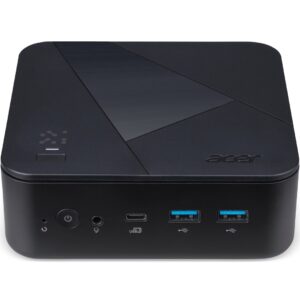 Acer Revo Box RB102-LNL Copilot+ PC Intel Core Ultra 7 256V 16 GB LPDDR5x-SDRAM 1 TB SSD Windows 11 Pro Mini PC Mini kompiuteris Juoda - Image 1