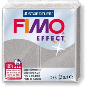 Modelinas Fimo, 56g, švytintis violetinės spalvos