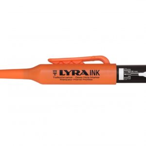 Permanentinis žymeklis Lyra Ink, statybinis, juodos spalvos - Image 3