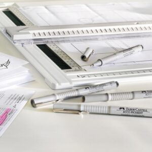 Grafinis rašiklis Faber-Castell Ecco Pigment, 0.3mm, juodos spalvos - Image 3