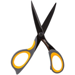 Žirklės DELI E6027, 17.5cm, juodos spalvos