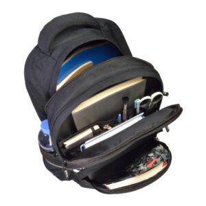 Kuprinė Bruno Visconti Lens, ergonomiška, juodos spalvos - Image 5