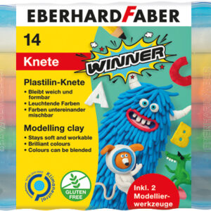Plastilinas EberhardFaber, Winner 7 spalvų - Image 2