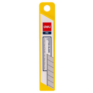 Geležtės kanceliariniam peiliukui DELI 18mm SK5 , 10 vnt/pak - Image 3