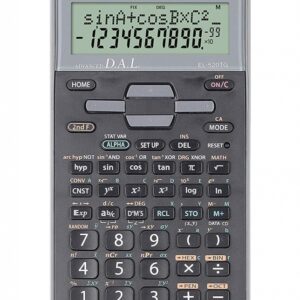 Mokslinis skaičiuotuvas Sharp EL-520TG pilkas