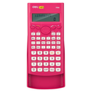 Mokyklinis skaičiuotuvas DELI 240F rožinis - Image 2
