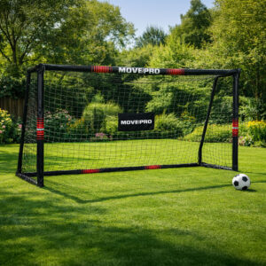 Futbolo vartai su tinklu 300x200x120 cm MOVEPRO - Image 3