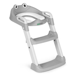 Vaikiška klozeto sėdynė su laipteliais ir kopėtėlėmis, mėlyna, ECOTOYS - Image 3