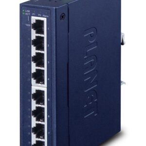 PLANET IGS-801T tinklo komutatorius Ne-valdomas L2 Gigabit Ethernet (10/100/1000) Mėlyna
