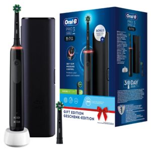 Oral-B Pro 3 3500 Suaugusiems Besisukantis dantų šepetėlis Juoda - Image 1