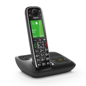 Gigaset E720A Analoginio ryšio / DECT telefonas Skambintojo ID Juoda - Image 3