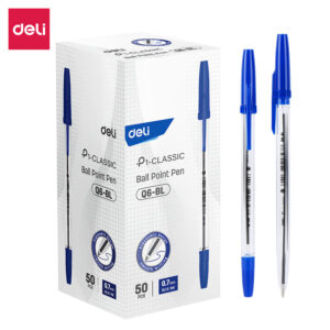 Tušinukas DELI P1-Classic 0.7mm mėlynos spalvos