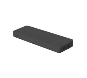 Fujitsu FPCPR401BP knyginių kompiuterių dokas / jungčių replikatorius Vielinis Thunderbolt 4 Juoda