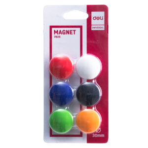 Magnetai DELI E7825, 30mm, 6vnt - Image 4