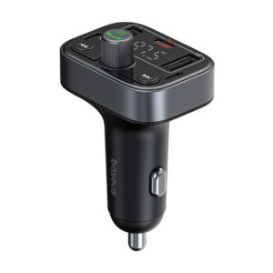 FM Transmitter Baseus S-09 Pro, Bluetooth juodos spalvos - Image 2