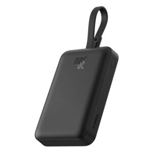 Powerbank Baseus Magnetic Mini 10000mAh, USB-C 30W MagSafe juodos spalvos - Image 2