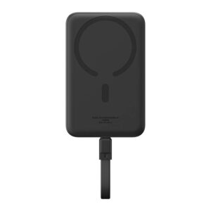 Powerbank Baseus Magnetic Mini 10000mAh, USB-C 30W MagSafe juodos spalvos - Image 4