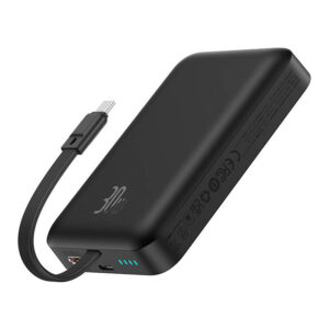 Powerbank Baseus Magnetic Mini 10000mAh, USB-C 30W MagSafe juodos spalvos - Image 3