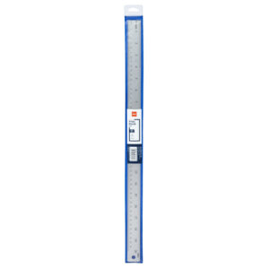 Liniuotė DELI 50cm metalinė - Image 2