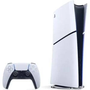 Sony Playstation 5 Slim Digital Edition 825 GB „Wi-Fi“ Juoda, Balta - Image 2