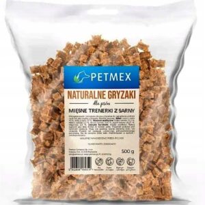 PETMEX Roe deer meat treats - skanėstas šuniui - 500g