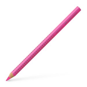 Akvarelinis pieštukas Faber-Castell Grip Jumbo, 1vnt, neoninės rožinės spalvos