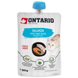 Ontario Cat Salmon Fresh Meat 90g (Pasta)
