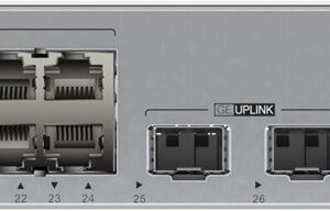 HUAWEI eKit S110 Series S110-24T2SR Ne-valdomas L2 Gigabit Ethernet (10/100/1000) 1U Pilka