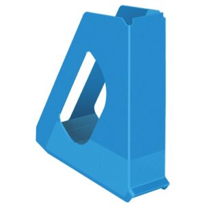 Dokumentų stovas Esselte Europost Vivida, A4, 72x256x260mm, plastikinis, šviesiai mėlynos spalvos