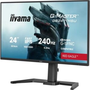 iiyama G-MASTER GB2471HSU-B1 kompiuterio monitorius 60,5 cm (23.8") 1920 x 1080 pikseliai „Full HD“ Juoda - Image 2