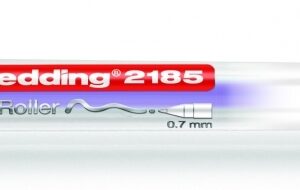 Gelinis rašiklis Edding Gel Roller 2185, 0.7mm, šviesiai violetinės spalvos