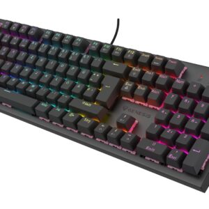 GENESIS NKG-2179 klaviatūra Žaidimams USB QWERTZ Vokiečių Juoda - Image 3