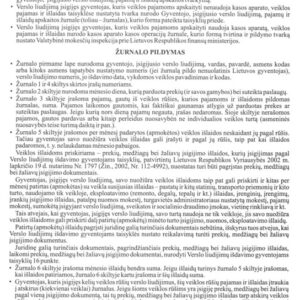 Gyventojo, įsigijusio verslo liudijimą, pajamų ir išlaidų apskaitos žurnalas, A5, vertikalus, 36 lapai - Image 2